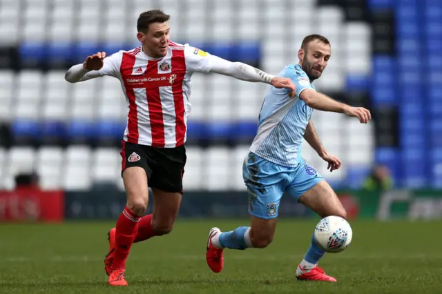 Coventry v Sunderland in League One