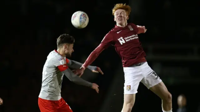 Northampton v Swindon in League Two