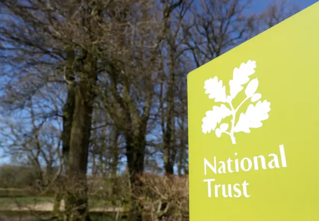 National Trust sign