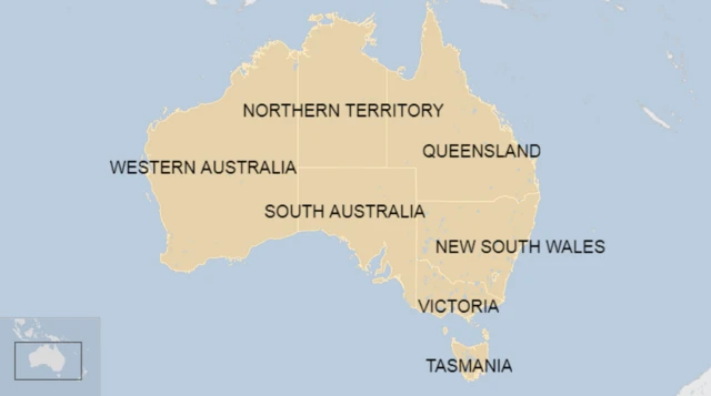 Australia map