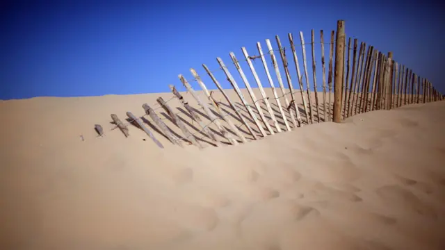FORMBY BEACH SAND DUNES