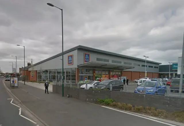 Aldi in Daleside Road, Nottingham