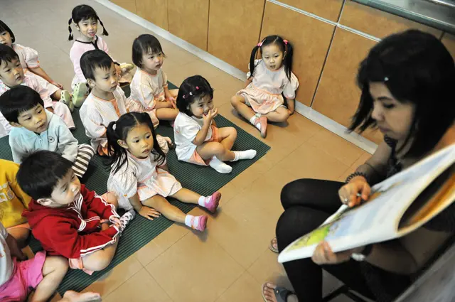 A preschool in Singapore