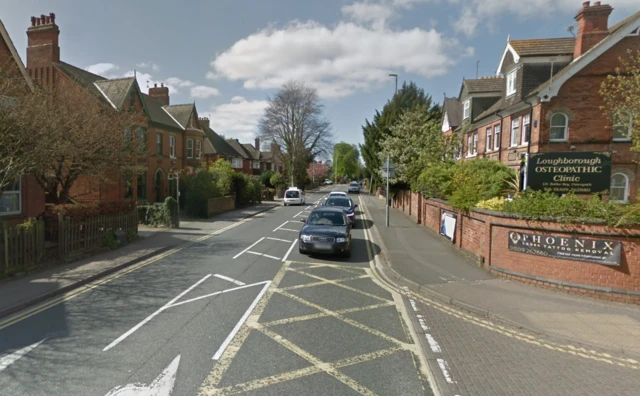 Ashby Road in Loughborough