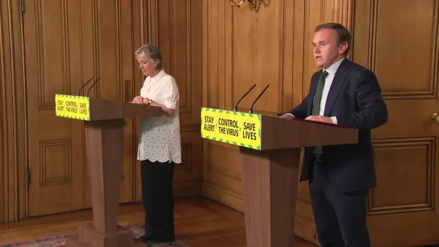 Angela McLean and George Eustice