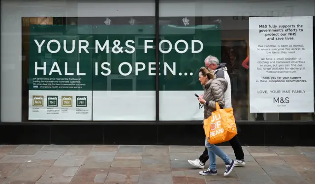 Marks and Spencer shop in Barrow-in-Furness