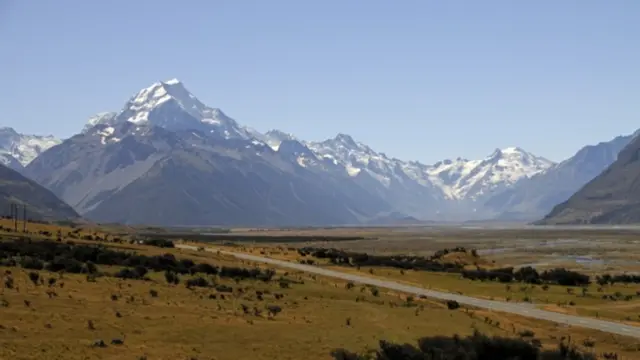 Mount Cook in New Zealand