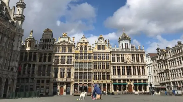 The Grand Place in central Brussels