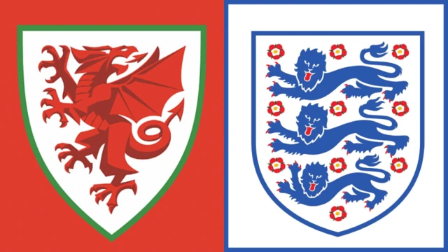 Wales and England crests