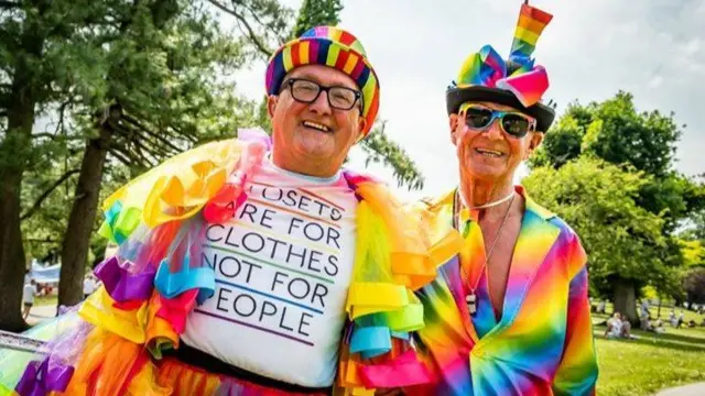 People at last year's Pride in the Park