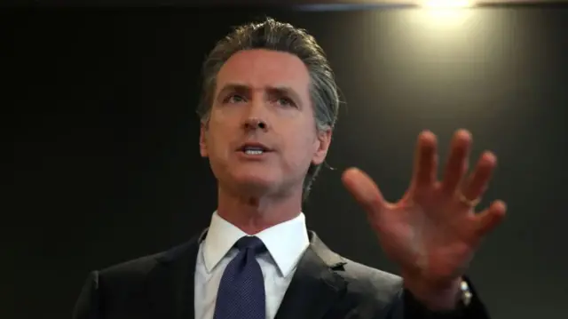 California Governor Gavin Newsom