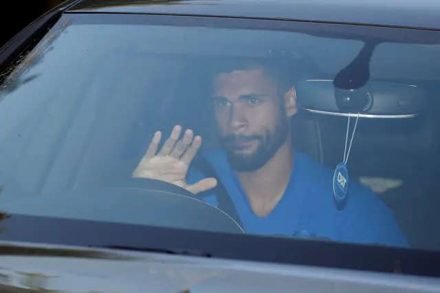 Ruben Loftus-Cheek in his car