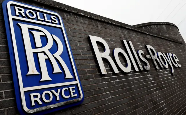 Rolls-Royce sign