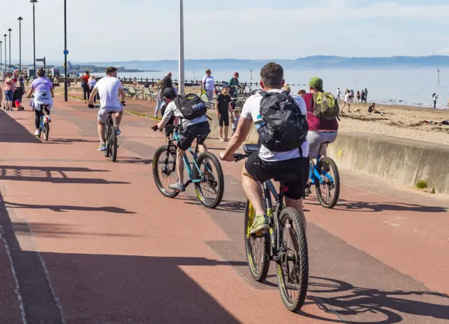 Portobello Beach promenade