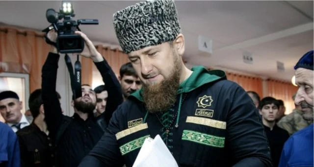 Ramzan Kadyrov, 43, became president Chechyna in 2007