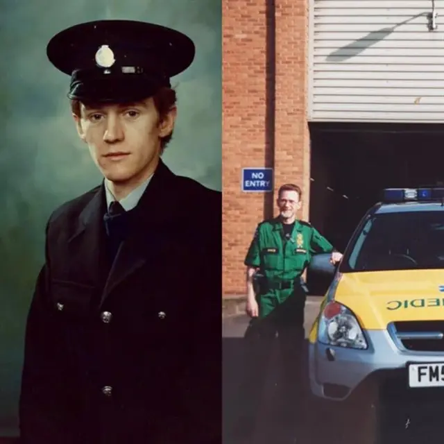 Vince Lowe Leicestershire paramedic