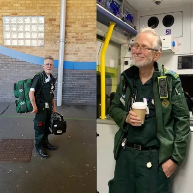 Vince Lowe Leicestershire paramedic