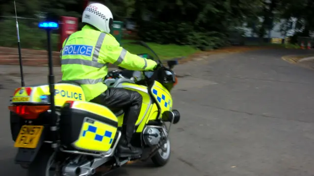 Police biker