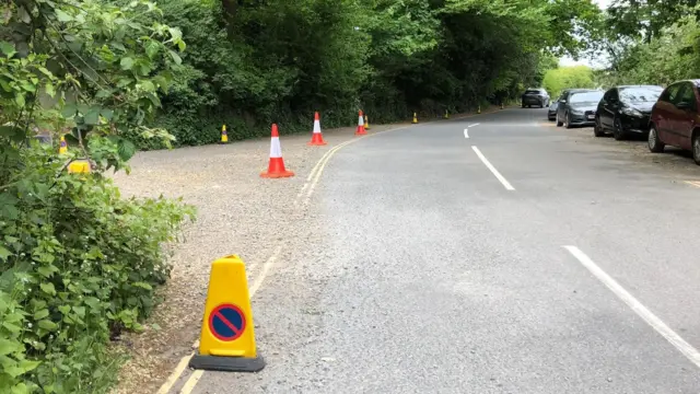 Cones placed in The Wrekin