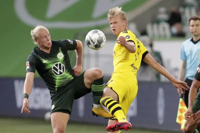 Wolfsburg v Dortmund