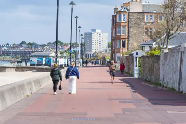 Portobello Beach promenade