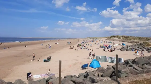 Hunstanton beach