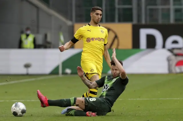 Wolfsburg v Dortmund