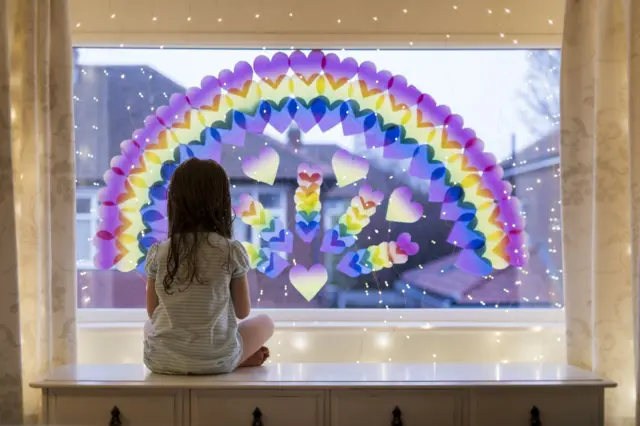 Rainbow window