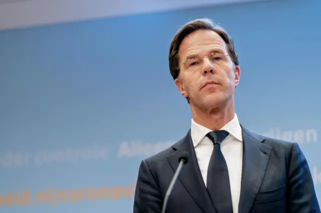 Dutch Prime Minister Mark Rutte