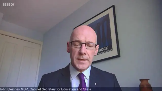 Education Secretary John Swinney