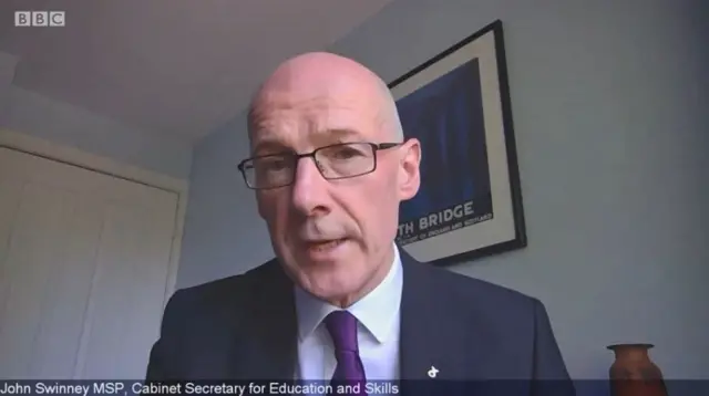 Education Secretary John Swinney