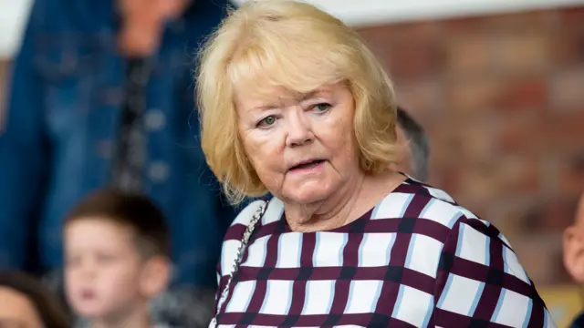 Hearts owner Ann Budge