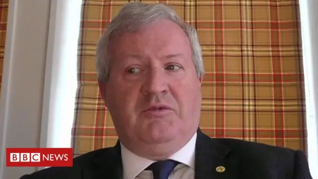 SNP Westminster leader Ian Blackford