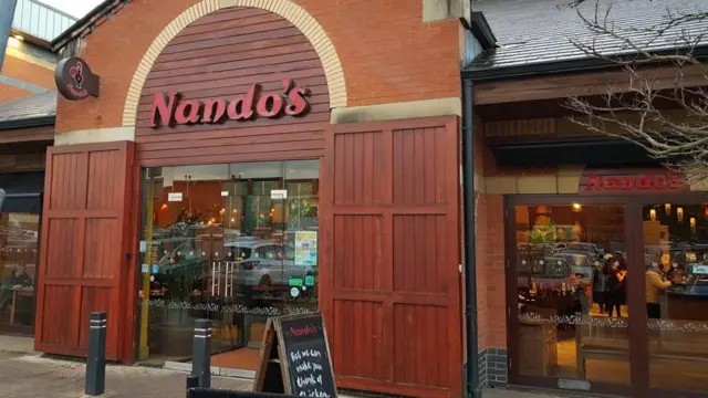 Nando's at Leicester Freemans