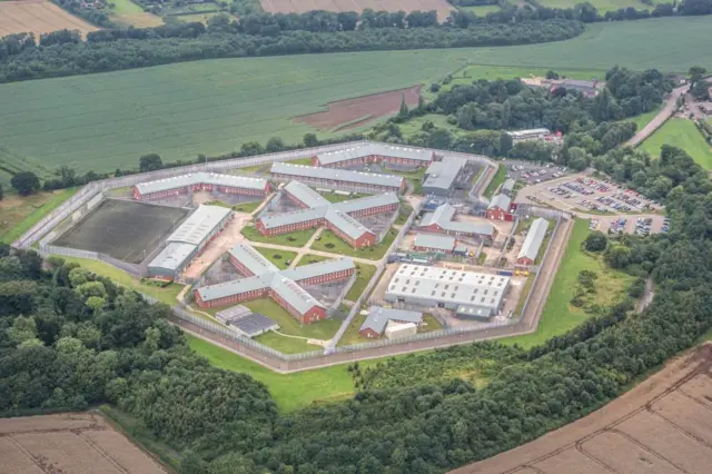 The Lowdham Grange Prison pictured in July 2017