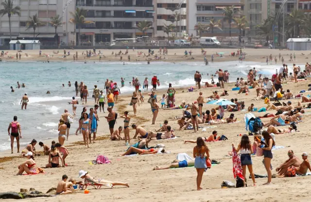 Beach in Spain