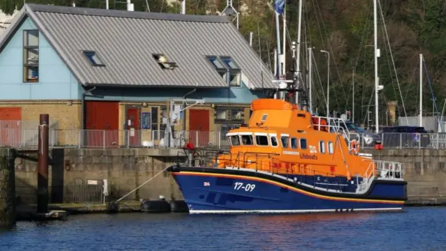 RNLI boat on 26 May