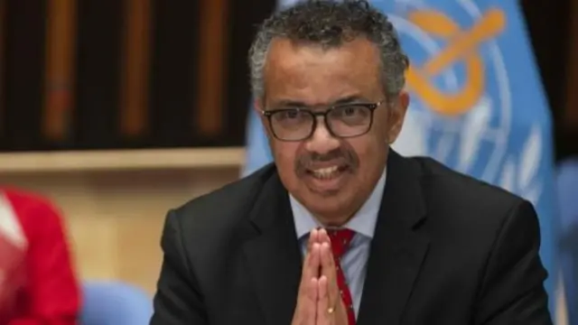 WHO Director-General Tedros Adhanom Ghebreyesus