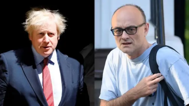 Boris Johnson and Dominic Cummings