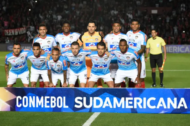 Colombian side Junior, pictured in 2018