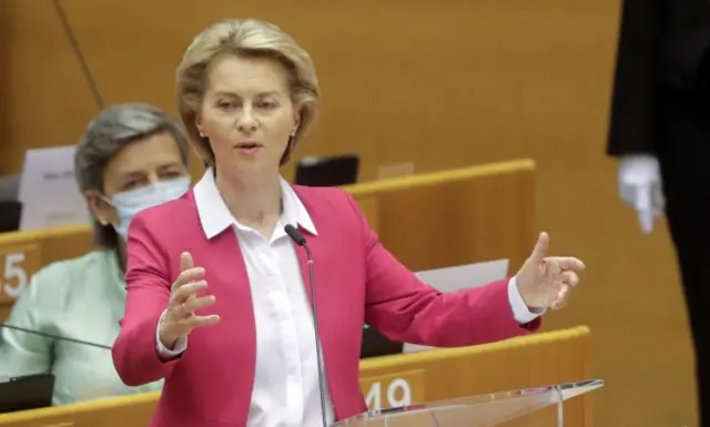 European Union chief Ursula von der Leyen