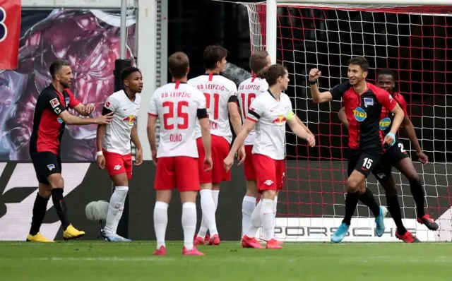 Leipzig v Hertha Berlin