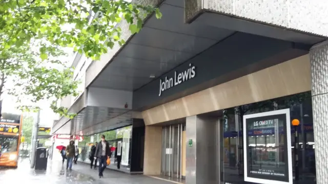 John Lewis store in Nottingham