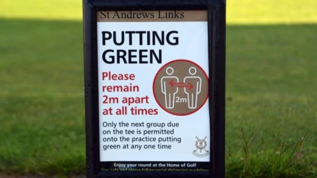 st andrews sign