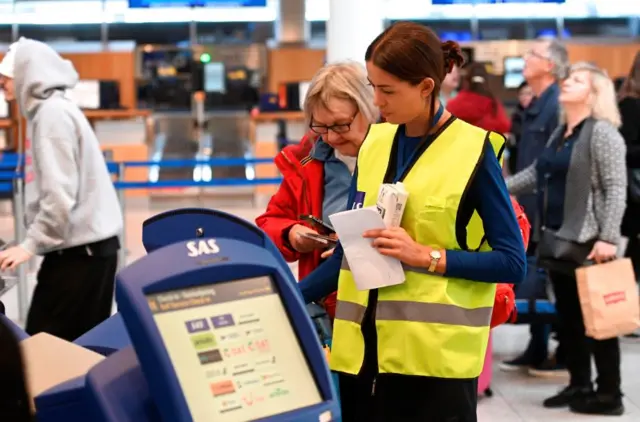 Copenhagen's Kastrup Airport (file pic, Apr 2019)