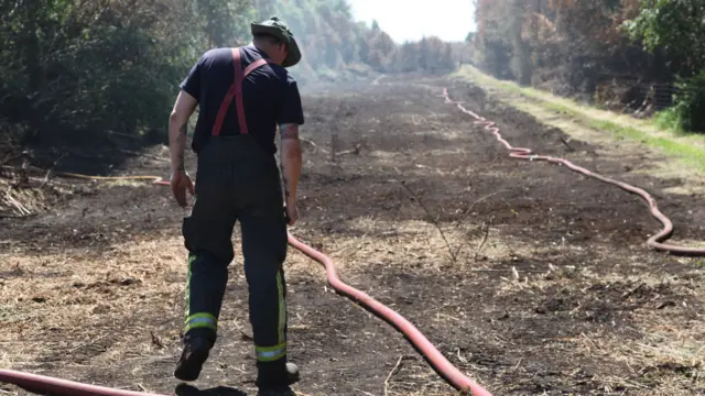 A firefighter