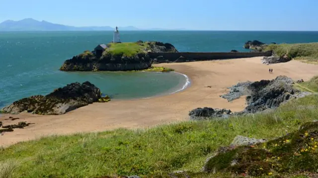 Llanddwyn island