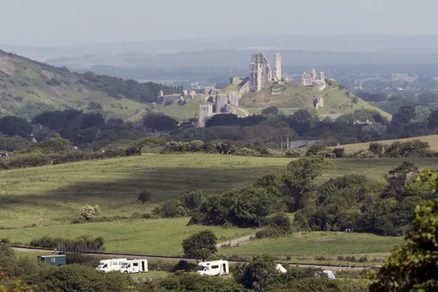 Corfe Castle, Dorset