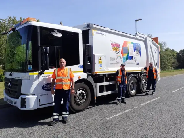 Durham County Council bin lorries