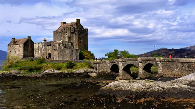 Eilean Donan castle near Dornie